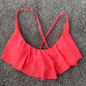 Xhilaration flounce swimsuit top